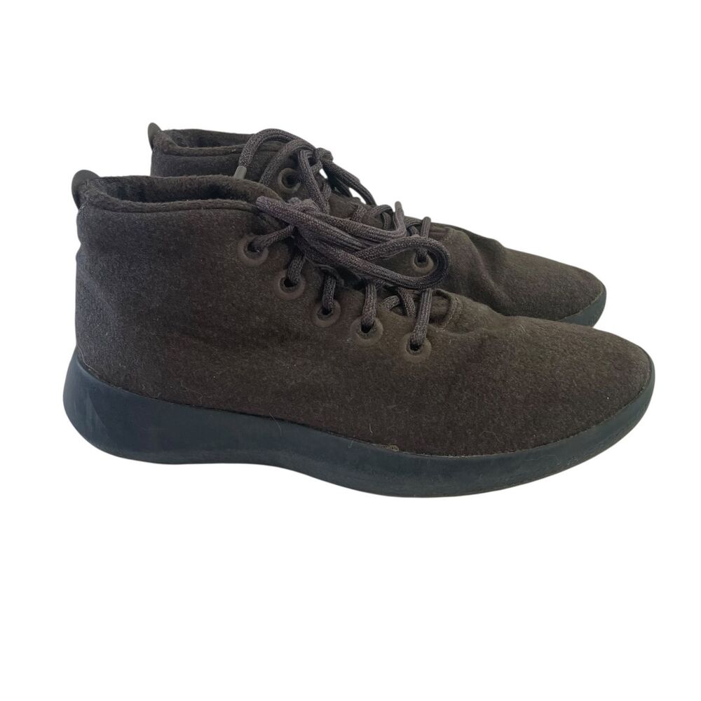 Allbirds Shoes Mens 8 Runner Mizzles Wool High Top Water Resistant Sneaker Brown